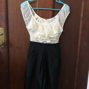 Black and White Dress